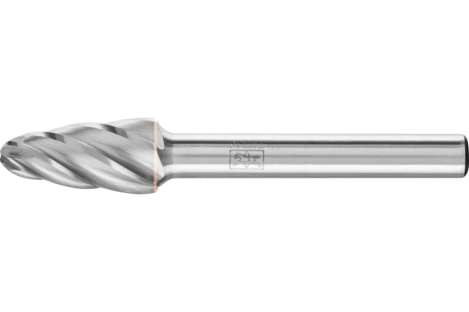 Picture of Pferd Carbide Bur SF-3 Tree Shape ALU Cut 3/8" x 3/4" x 1/4" Shank